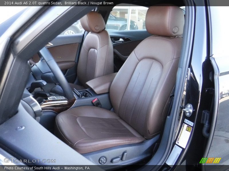 Brilliant Black / Nougat Brown 2014 Audi A6 2.0T quattro Sedan