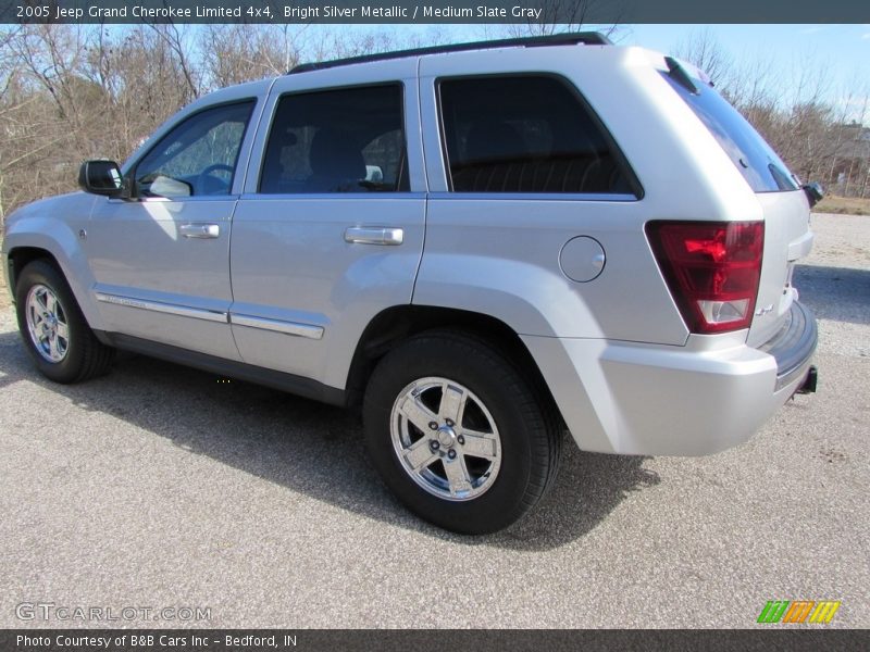 Bright Silver Metallic / Medium Slate Gray 2005 Jeep Grand Cherokee Limited 4x4