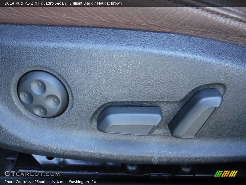 Brilliant Black / Nougat Brown 2014 Audi A6 2.0T quattro Sedan