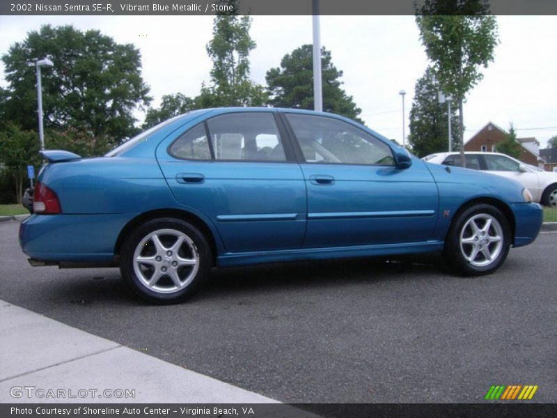 Vibrant Blue Metallic / Stone 2002 Nissan Sentra SE-R