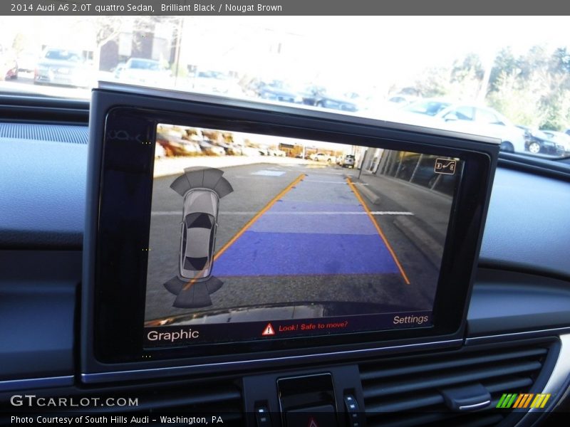 Brilliant Black / Nougat Brown 2014 Audi A6 2.0T quattro Sedan