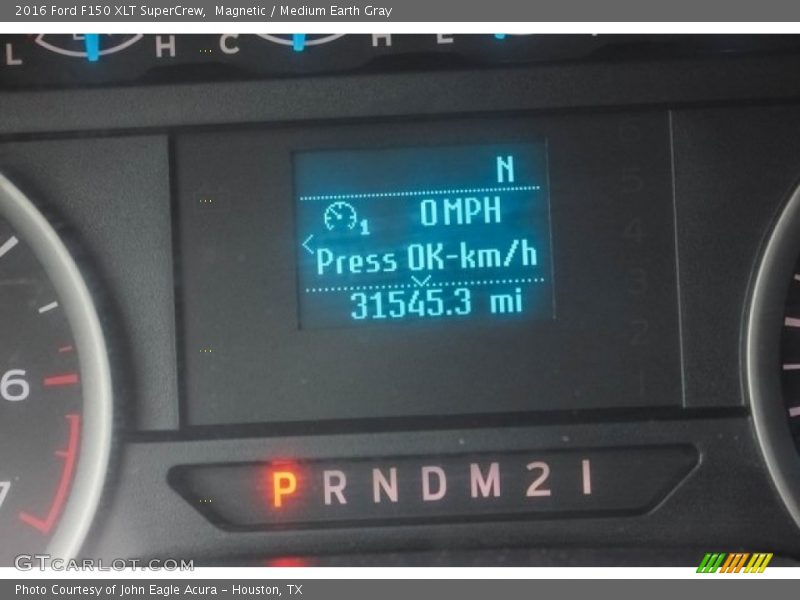 Magnetic / Medium Earth Gray 2016 Ford F150 XLT SuperCrew