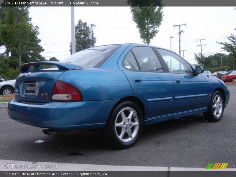 Vibrant Blue Metallic / Stone 2002 Nissan Sentra SE-R