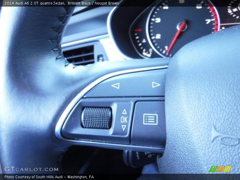 Brilliant Black / Nougat Brown 2014 Audi A6 2.0T quattro Sedan