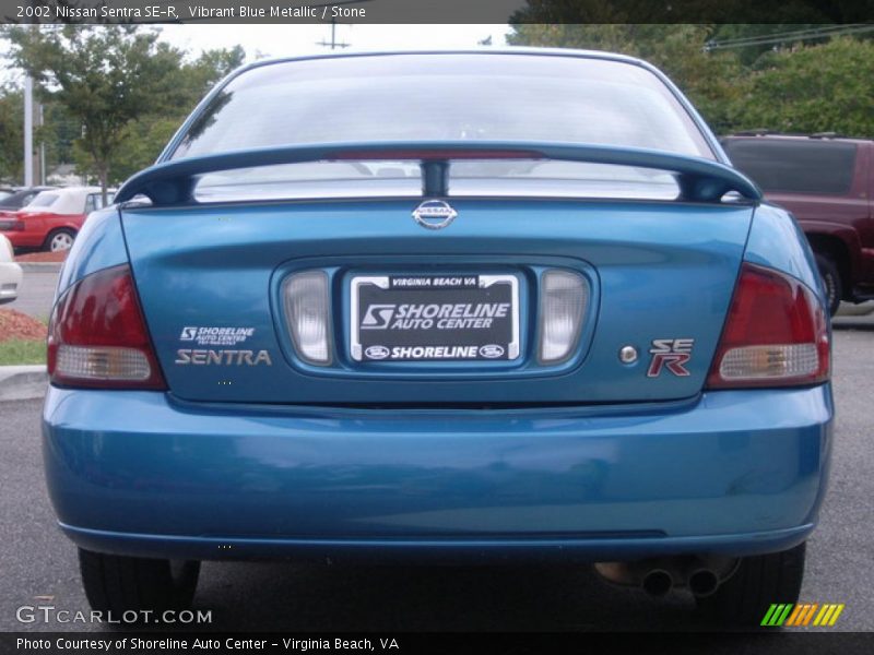 Vibrant Blue Metallic / Stone 2002 Nissan Sentra SE-R