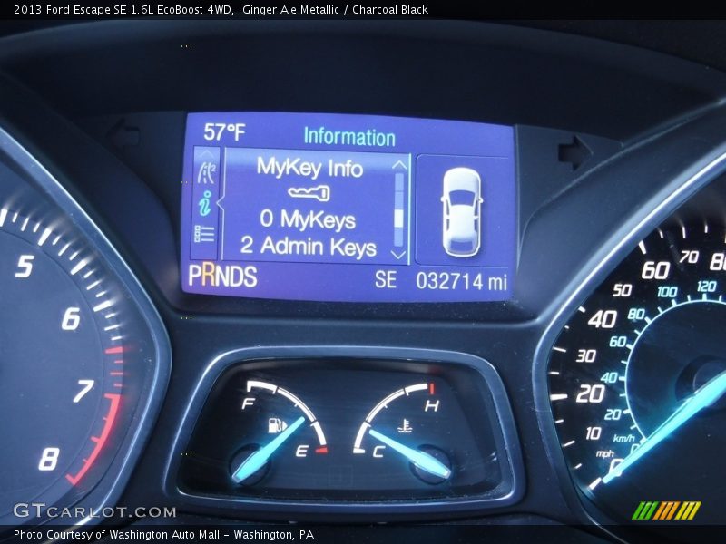 Ginger Ale Metallic / Charcoal Black 2013 Ford Escape SE 1.6L EcoBoost 4WD