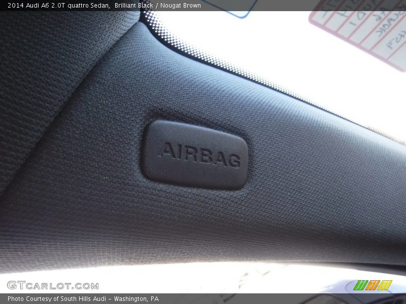 Brilliant Black / Nougat Brown 2014 Audi A6 2.0T quattro Sedan