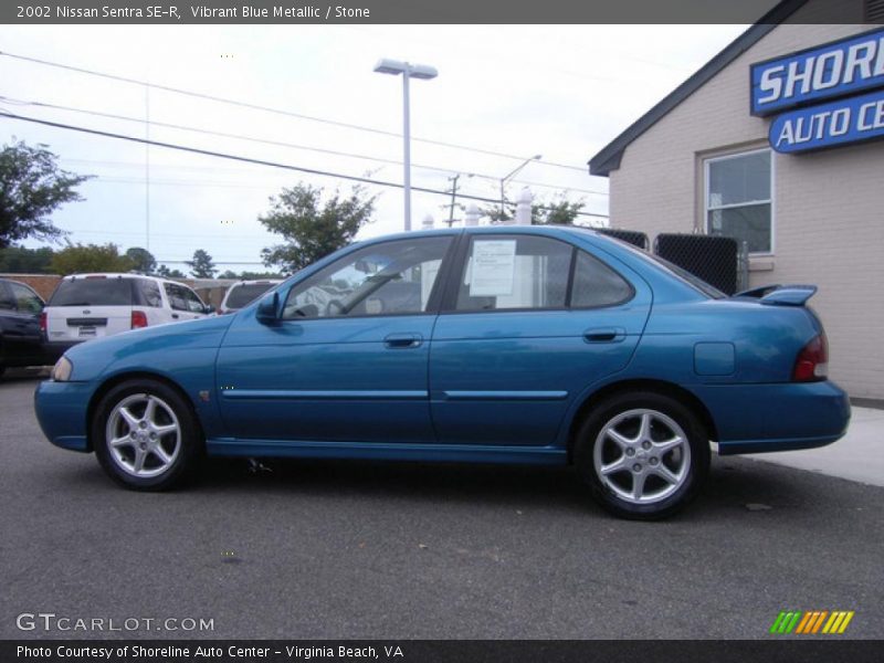 Vibrant Blue Metallic / Stone 2002 Nissan Sentra SE-R
