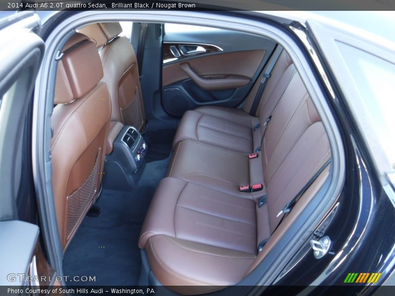 Brilliant Black / Nougat Brown 2014 Audi A6 2.0T quattro Sedan