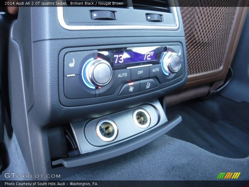 Brilliant Black / Nougat Brown 2014 Audi A6 2.0T quattro Sedan