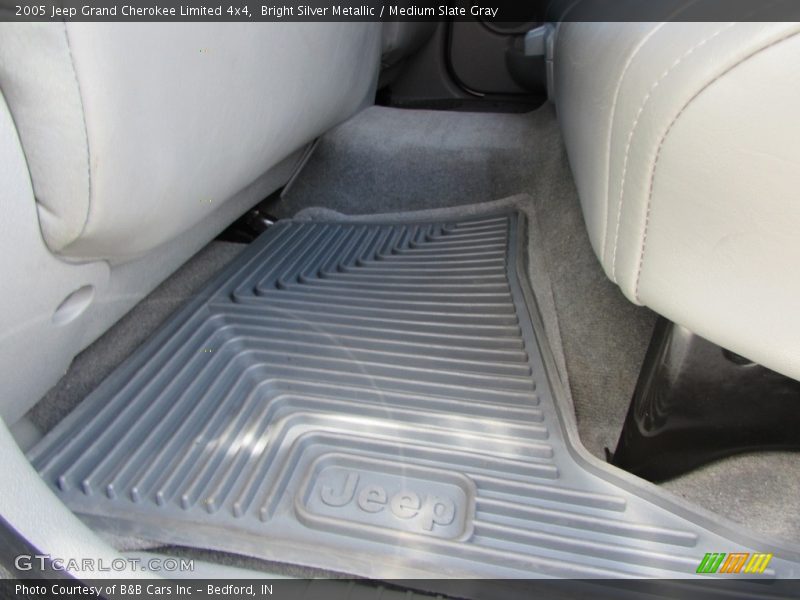 Bright Silver Metallic / Medium Slate Gray 2005 Jeep Grand Cherokee Limited 4x4