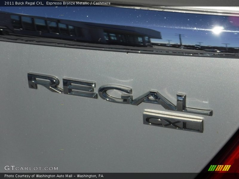 Espresso Bronze Metallic / Cashmere 2011 Buick Regal CXL