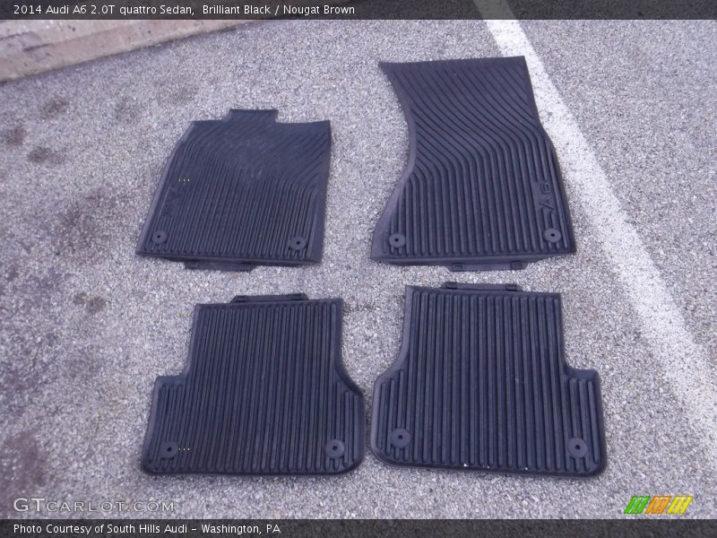 Brilliant Black / Nougat Brown 2014 Audi A6 2.0T quattro Sedan