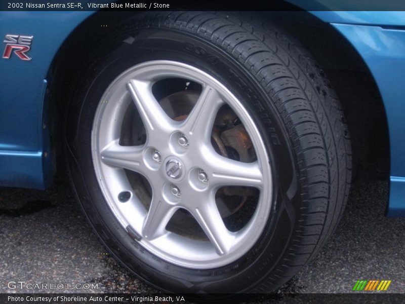 Vibrant Blue Metallic / Stone 2002 Nissan Sentra SE-R