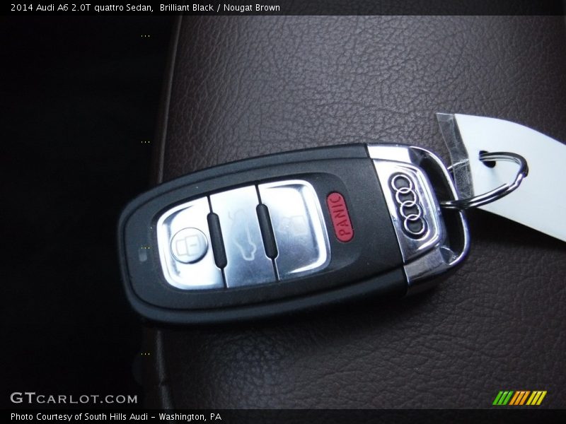 Brilliant Black / Nougat Brown 2014 Audi A6 2.0T quattro Sedan