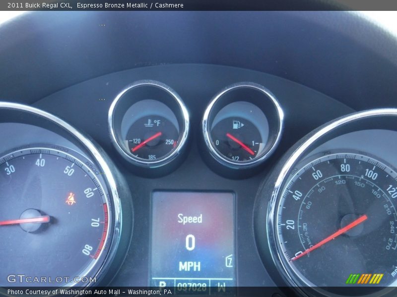 Espresso Bronze Metallic / Cashmere 2011 Buick Regal CXL