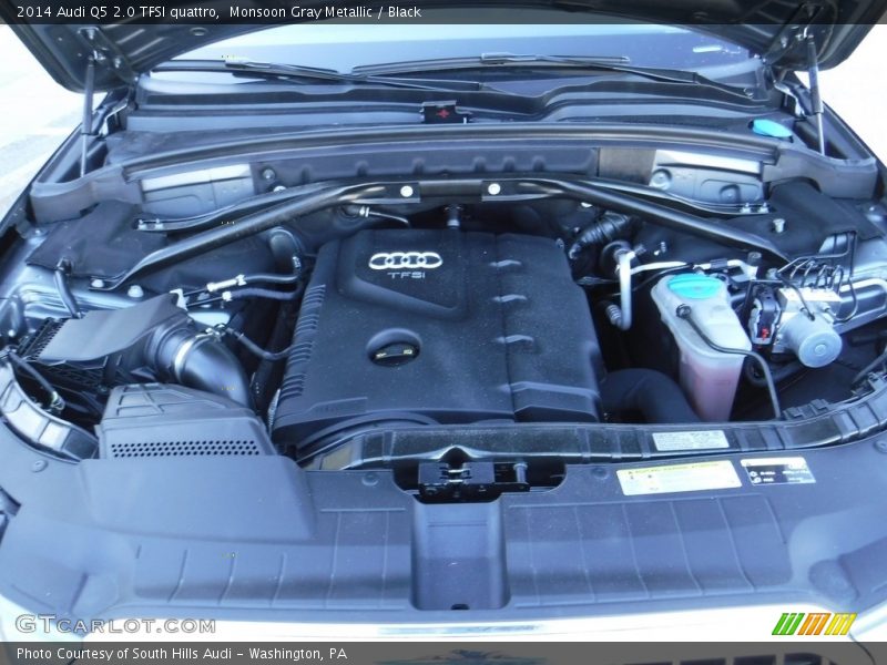 Monsoon Gray Metallic / Black 2014 Audi Q5 2.0 TFSI quattro
