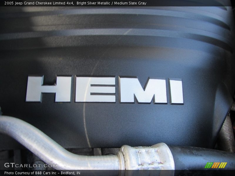 Bright Silver Metallic / Medium Slate Gray 2005 Jeep Grand Cherokee Limited 4x4