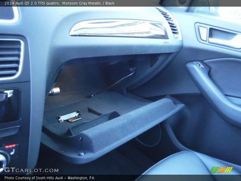 Monsoon Gray Metallic / Black 2014 Audi Q5 2.0 TFSI quattro