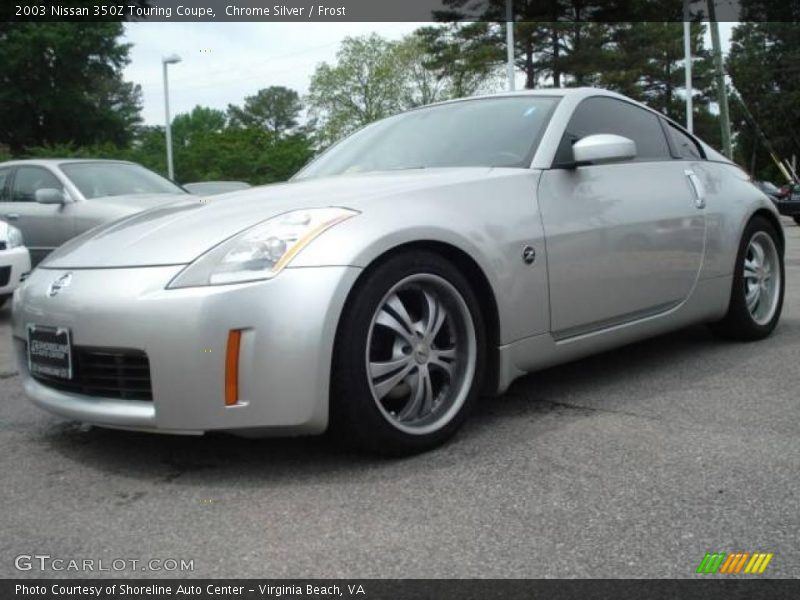 Chrome Silver / Frost 2003 Nissan 350Z Touring Coupe