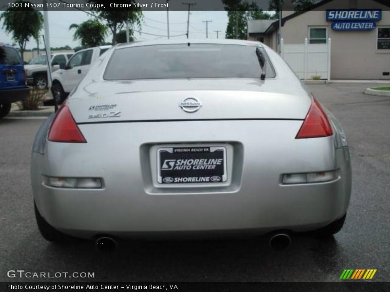 Chrome Silver / Frost 2003 Nissan 350Z Touring Coupe