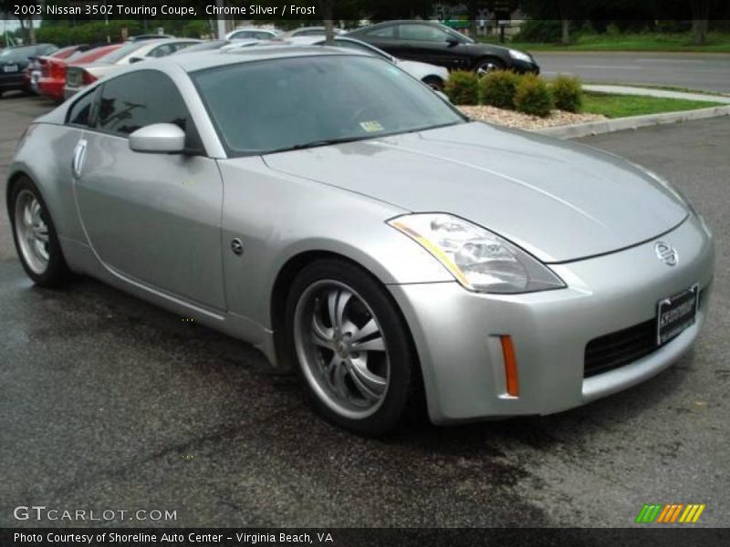 Chrome Silver / Frost 2003 Nissan 350Z Touring Coupe