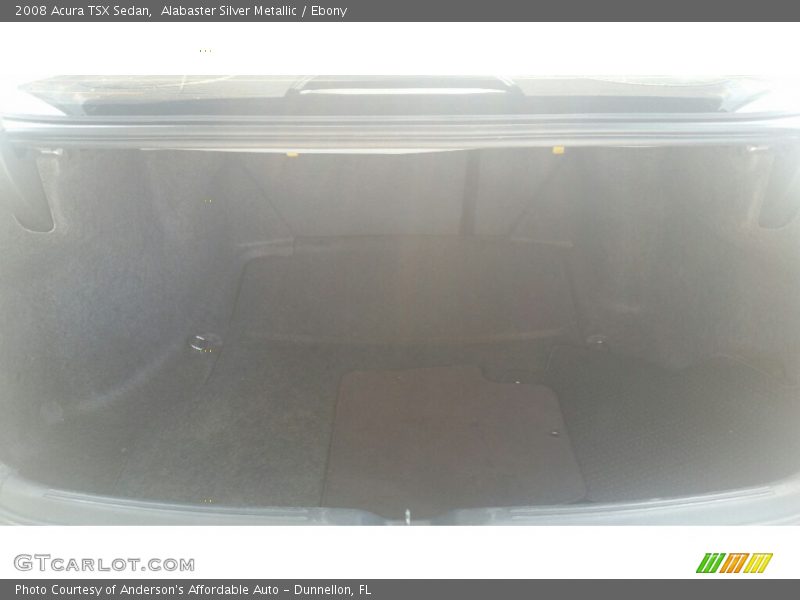 Alabaster Silver Metallic / Ebony 2008 Acura TSX Sedan