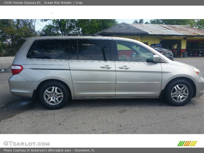 Ocean Mist Metallic / Gray 2006 Honda Odyssey EX