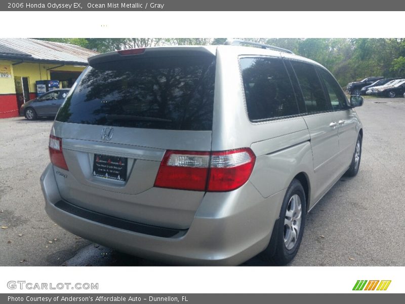 Ocean Mist Metallic / Gray 2006 Honda Odyssey EX