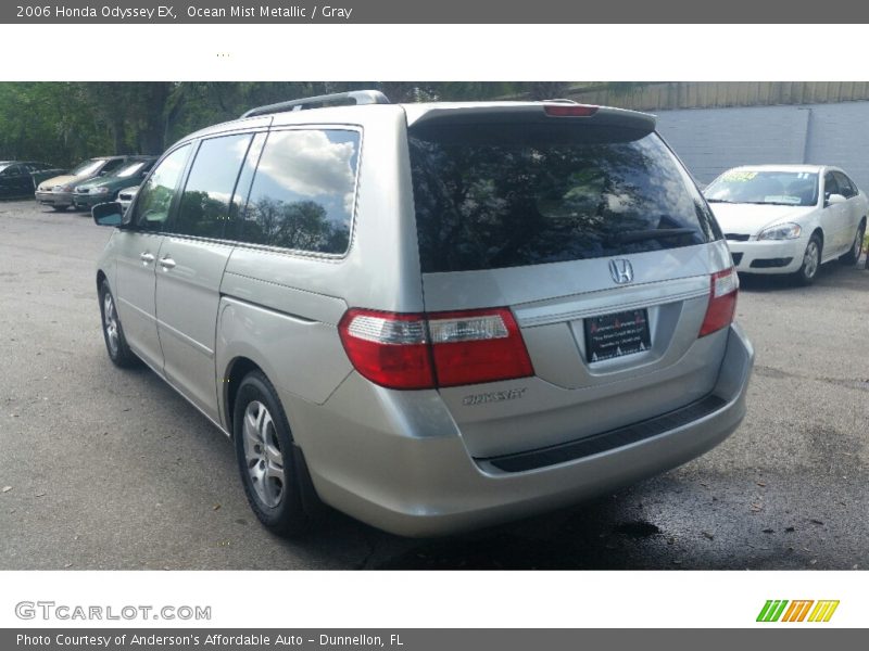 Ocean Mist Metallic / Gray 2006 Honda Odyssey EX