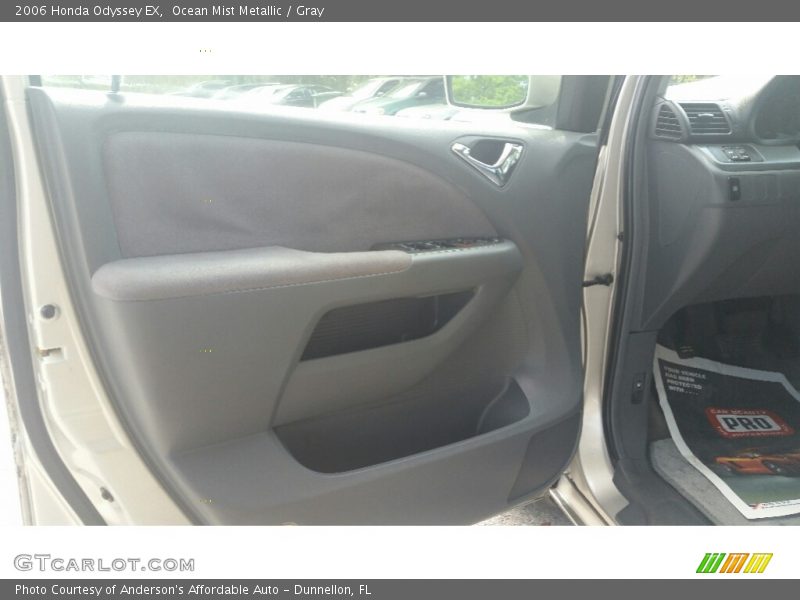 Ocean Mist Metallic / Gray 2006 Honda Odyssey EX
