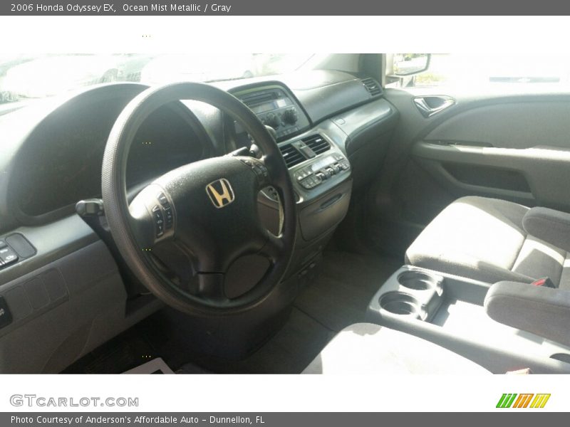 Ocean Mist Metallic / Gray 2006 Honda Odyssey EX