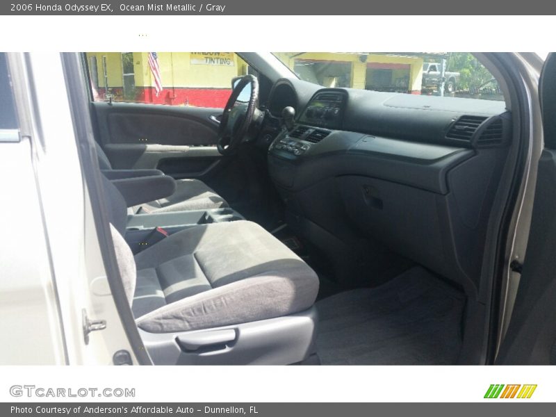 Ocean Mist Metallic / Gray 2006 Honda Odyssey EX