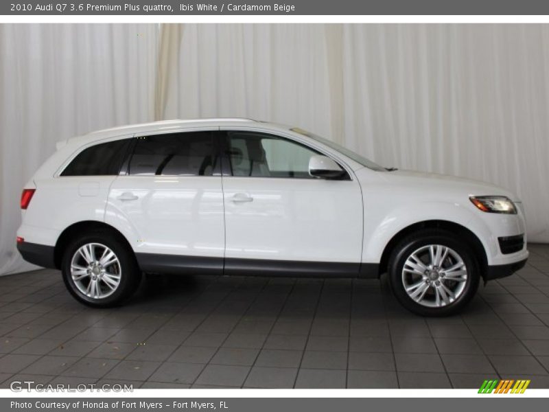 Ibis White / Cardamom Beige 2010 Audi Q7 3.6 Premium Plus quattro