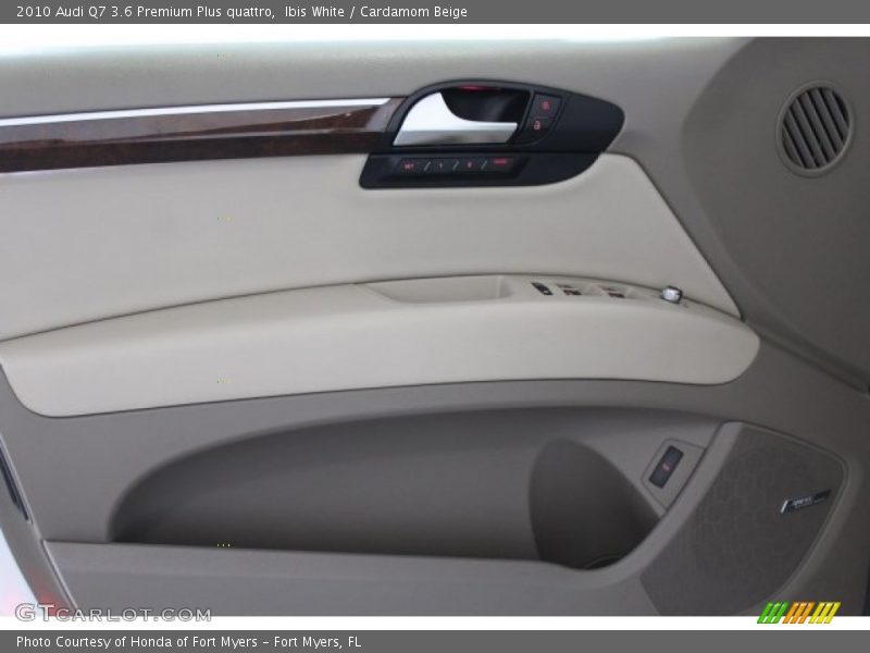 Ibis White / Cardamom Beige 2010 Audi Q7 3.6 Premium Plus quattro