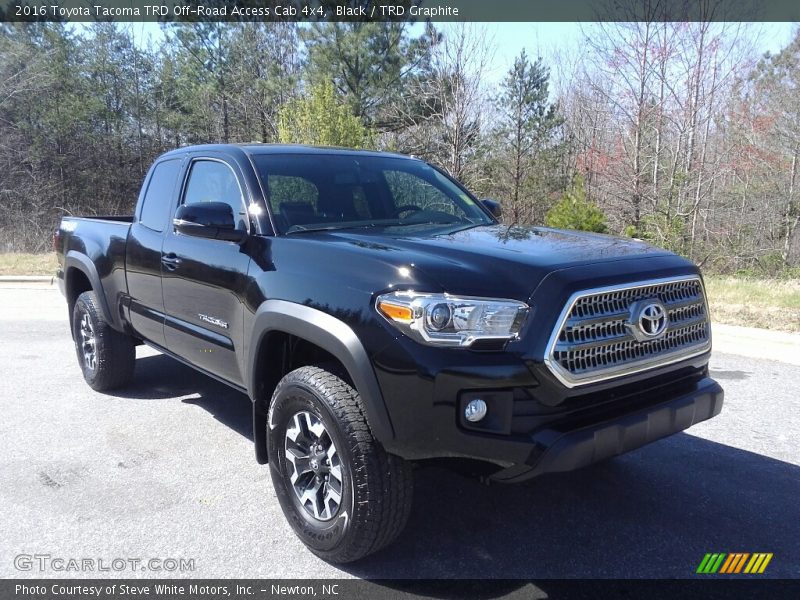 Black / TRD Graphite 2016 Toyota Tacoma TRD Off-Road Access Cab 4x4