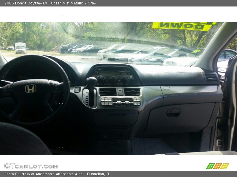Ocean Mist Metallic / Gray 2006 Honda Odyssey EX