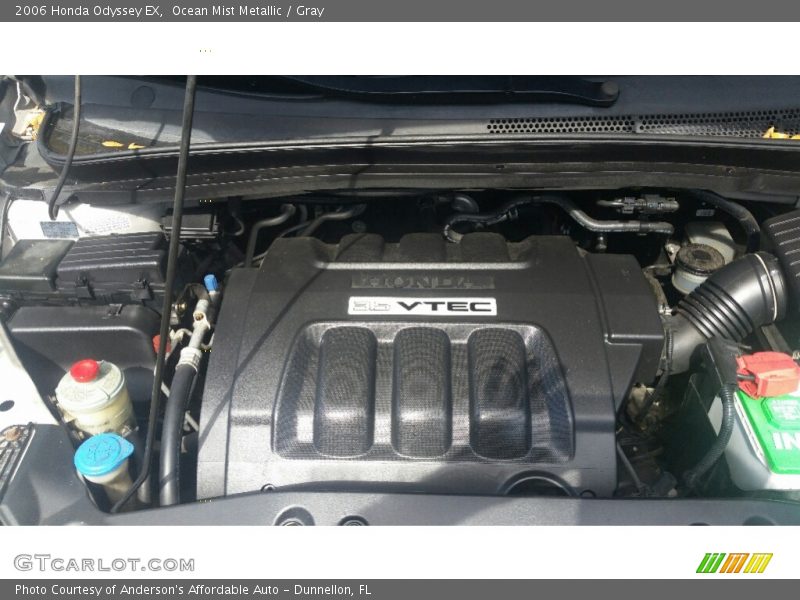 Ocean Mist Metallic / Gray 2006 Honda Odyssey EX