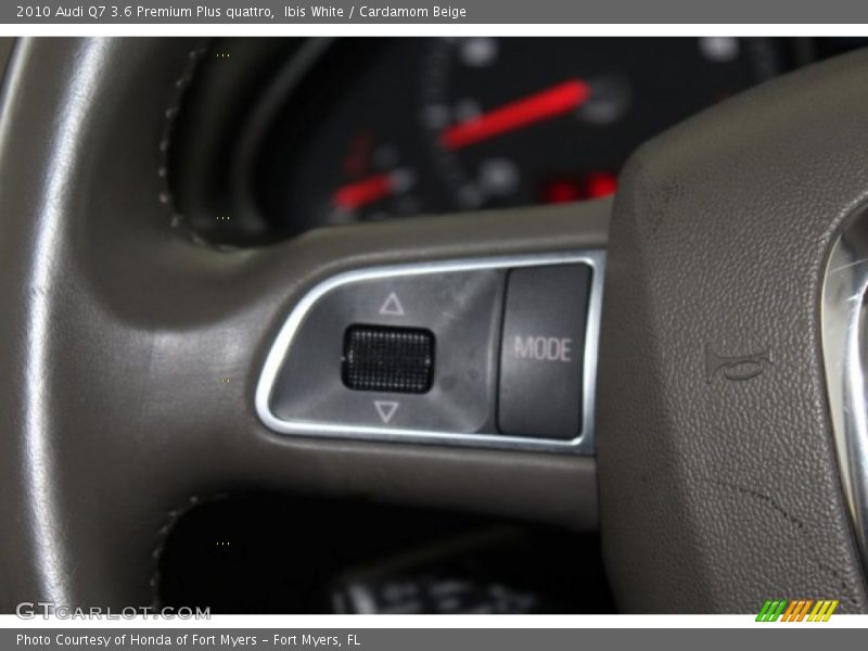 Ibis White / Cardamom Beige 2010 Audi Q7 3.6 Premium Plus quattro
