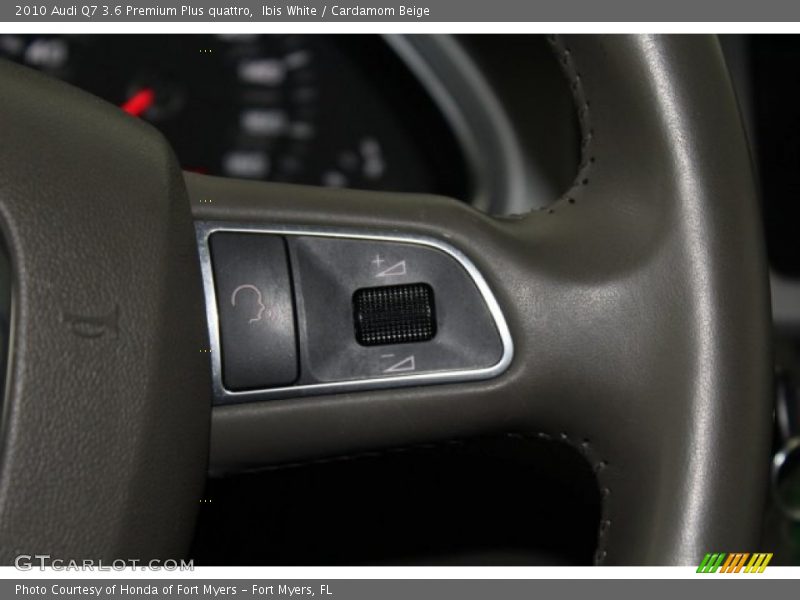 Ibis White / Cardamom Beige 2010 Audi Q7 3.6 Premium Plus quattro