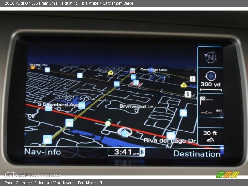 Ibis White / Cardamom Beige 2010 Audi Q7 3.6 Premium Plus quattro