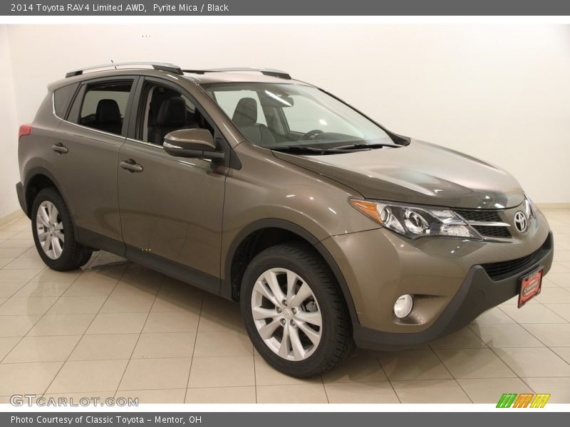 Pyrite Mica / Black 2014 Toyota RAV4 Limited AWD
