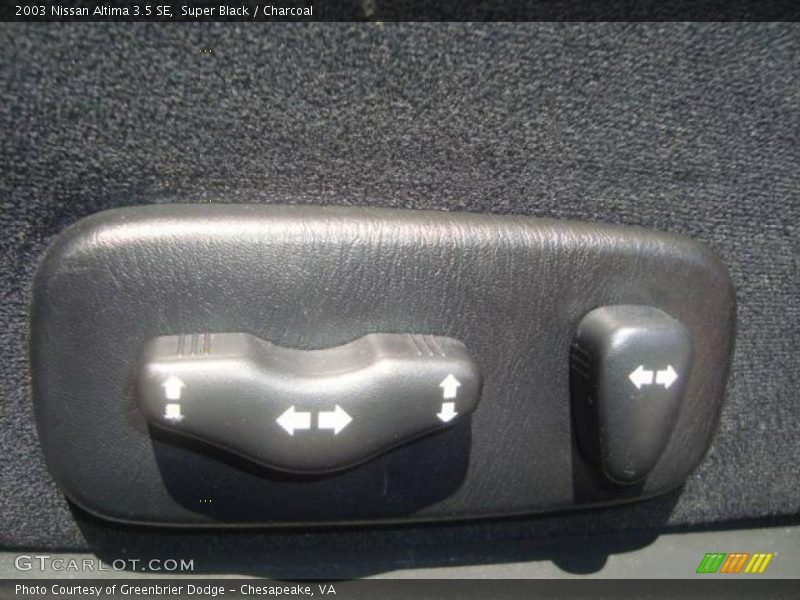 Super Black / Charcoal 2003 Nissan Altima 3.5 SE