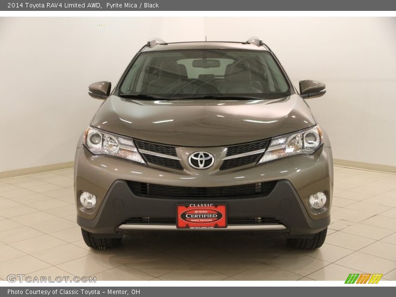Pyrite Mica / Black 2014 Toyota RAV4 Limited AWD