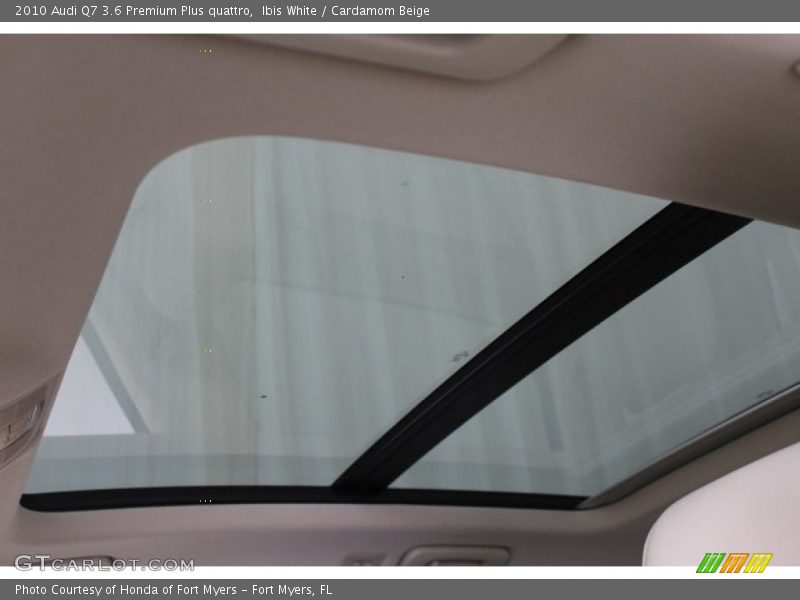 Ibis White / Cardamom Beige 2010 Audi Q7 3.6 Premium Plus quattro