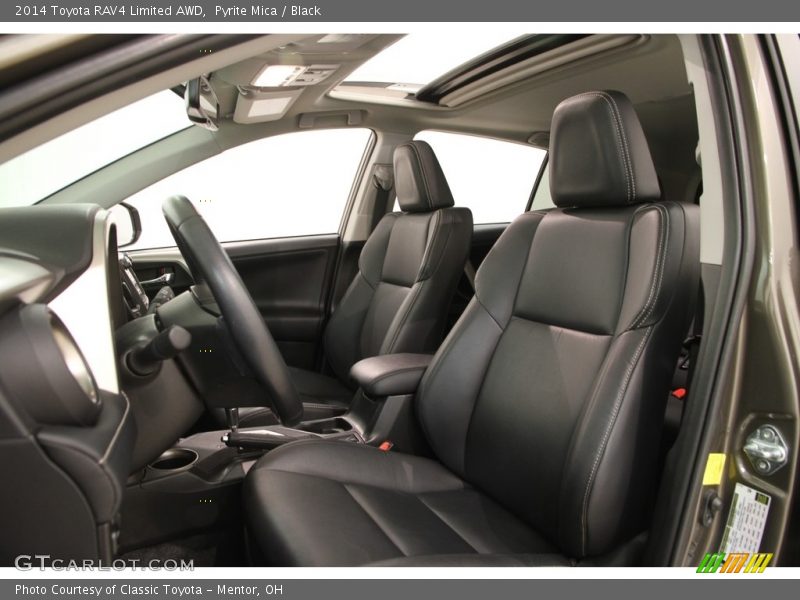 Pyrite Mica / Black 2014 Toyota RAV4 Limited AWD