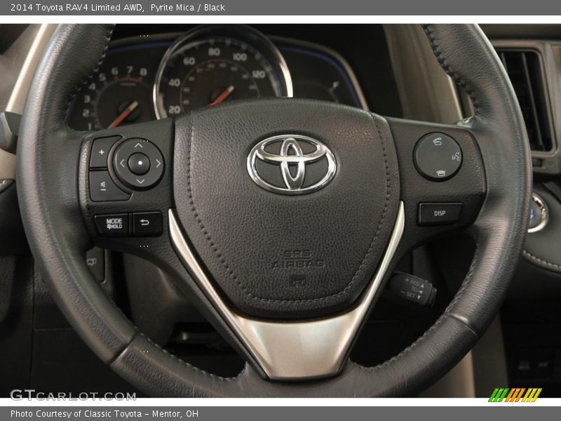 Pyrite Mica / Black 2014 Toyota RAV4 Limited AWD