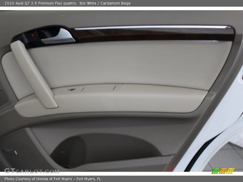 Ibis White / Cardamom Beige 2010 Audi Q7 3.6 Premium Plus quattro