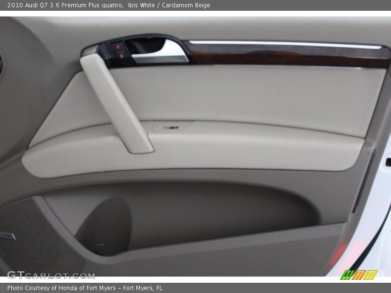 Ibis White / Cardamom Beige 2010 Audi Q7 3.6 Premium Plus quattro
