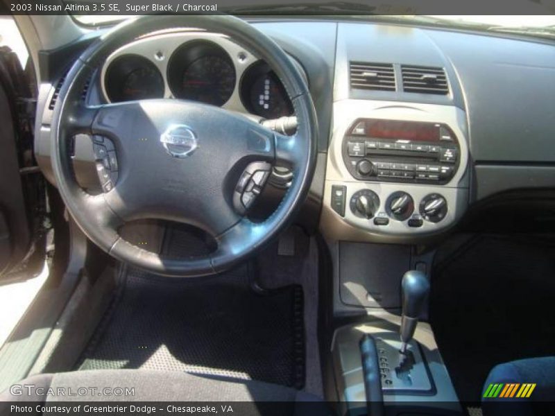 Super Black / Charcoal 2003 Nissan Altima 3.5 SE
